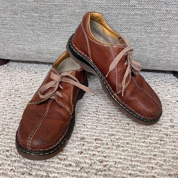 Dr. Martens Split Toe Chunky Leather Oxford Style Shoes main image 5